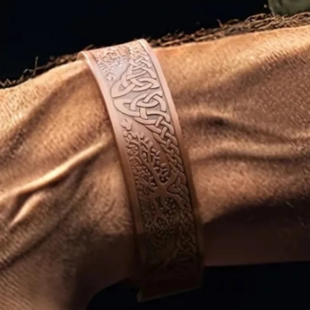 Celtic Tree of Life Copper Bracelet